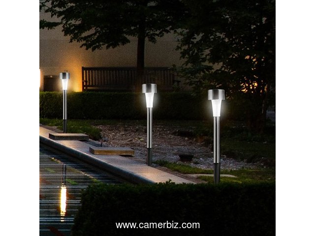 Lampes solaires à LED blanches à vendre - 10023