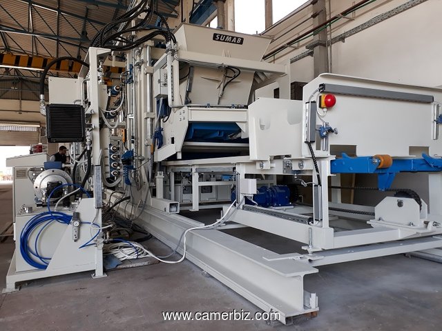 Machine de fabrication de blocs SUMAB R-500 - 10659