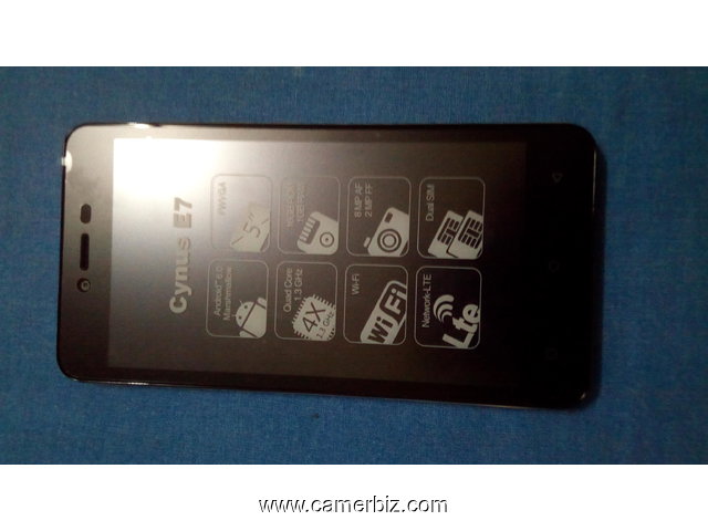 Vente d'un smartphone neuf 4G de marque allemande, mobistel Cynus E7 or - 1803
