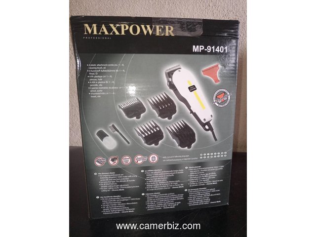 Tondeuse à cheveux électrique professionelle - Maxpower MP.91401 - 20351