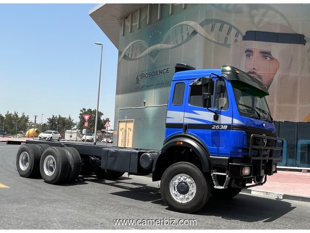 MERCEDES BENZ 2638 CAB CHASSIS TRUCK 6X6 - 21240