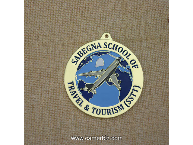 Sabegna School of Travel Tourism Custom medals - 2969