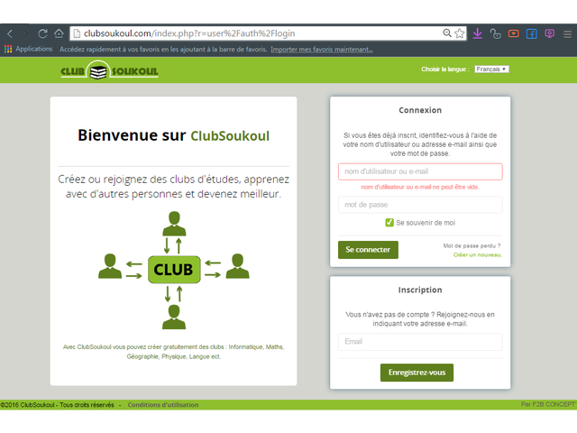 CLUBSOUKOUL (www.clubsoukoul.com) est déjà là, le réseau social camerounais de partage de connaissan - 332