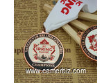 Hockey Tournament Custom Medals - 3565