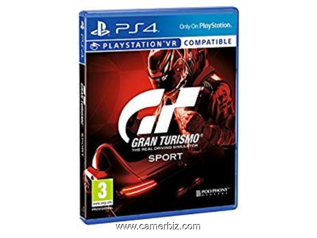 CD JeuxGran Turismo Sport - PlayStation 4   version française  - 3777