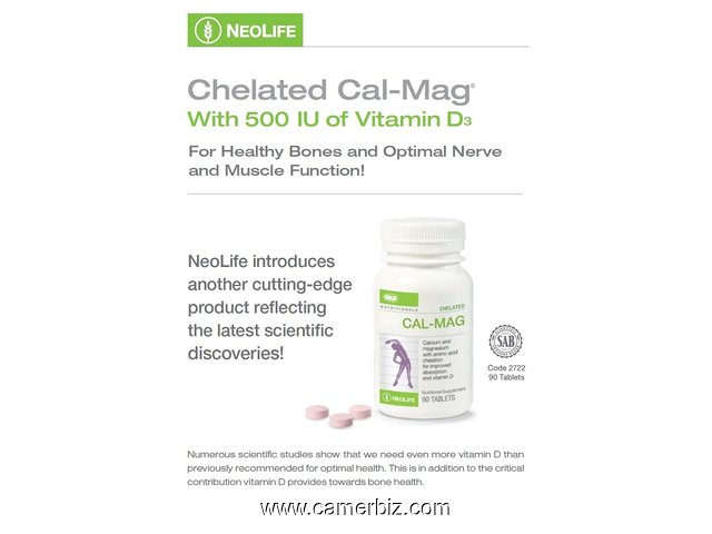 Chelated CAL-MAG - Gnld Neolife - 6484