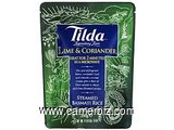 Tilda - Riz basmati vapeur - au citron vert et à la coriandre