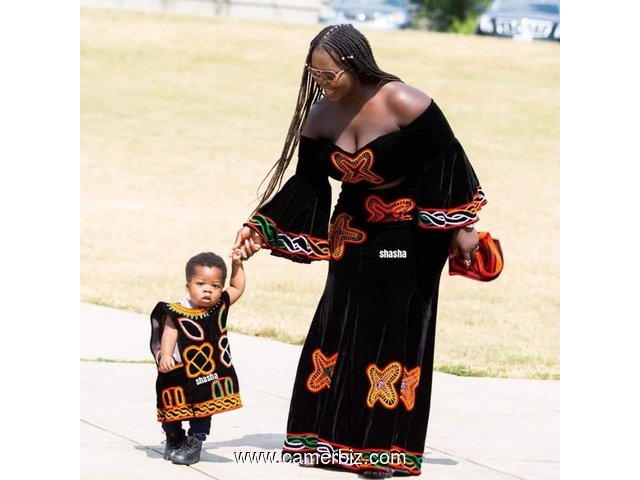 Cameroon traditional wear - 9267