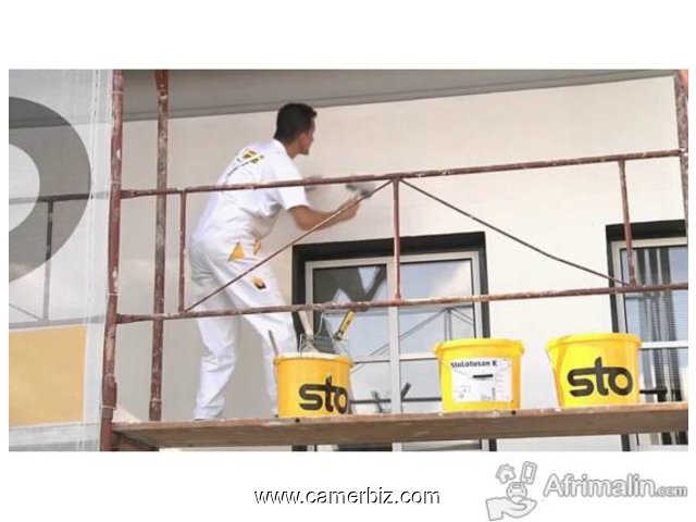 Peintures Stolit STO-Interieur & Exterieur à base Acrylique Finission des Murs - 9580
