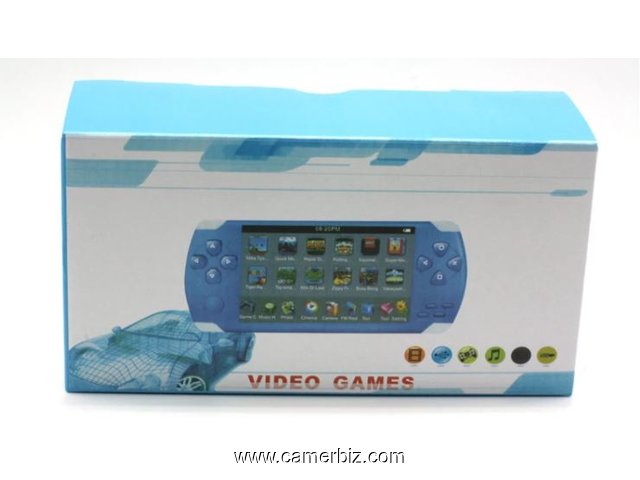 Console de jeu X6, 8 Go, ecran TFT de 4,3 pouces, 3000 Jeux integrés et Camera. Reliable a un ecran - 9846