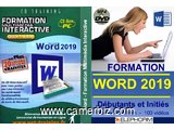  Dvd multimédia - formation à word 2019 - 3h 09 min. - 10182