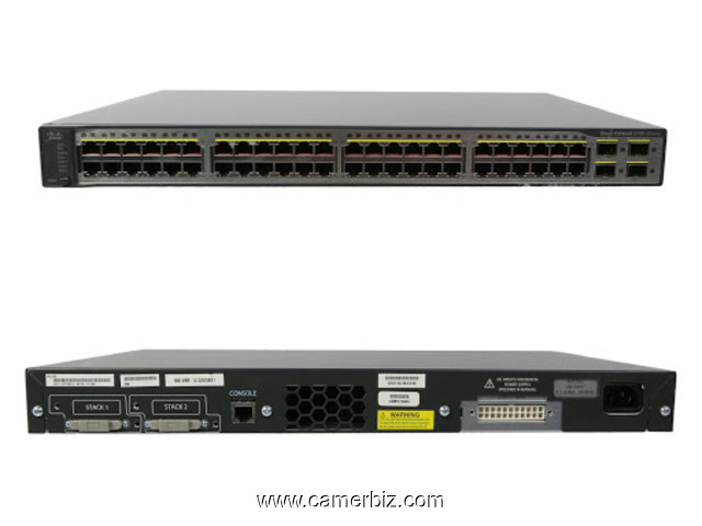 SWITCH CISCO WS-C3750-48PS-S - 10200