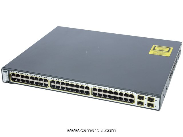 SWITCH CISCO WS-C3750-48PS-S - 10200