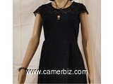 Robe Classe noire dentelle T38 9.990 F CFA (CR0017) - 10210