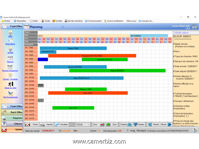 INNOV HOTEL SOFT: Logiciel de gestion hôtelière – Téléchargement gratuit - 10217