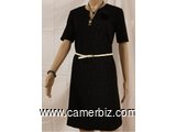 Robe Classe velour noire T38 9.990 F CFA (CR0016) - 10239