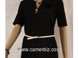 Robe Classe velour noire T38 9.990 F CFA (CR0016) - 10239