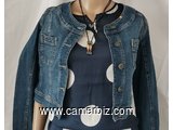 Veste en jeans courte fashion T42 5.990 F CFA (VJ0001) - 10256