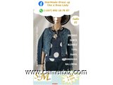 Veste en jeans courte fashion T42 5.990 F CFA (VJ0001) - 10256