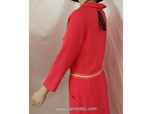 Robe Moderne rouge manches 3/4 T38 9.990 F CFA (CR0025) - 10275