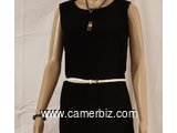 Robe Classe cuir noire T38 11.990 F CFA (CR0019) - 10295