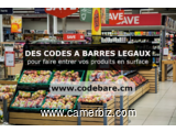 FOURNISSEUR  DE CODES A BARRES LEGAUX ET AUTHENTIQUES AU CAMEROUN - 10352