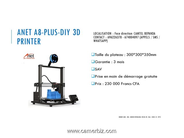 Vente des Scanners 3D sur douala - 10360