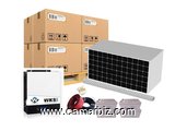 Self-consumption kit 12 panels 5kVA with storage