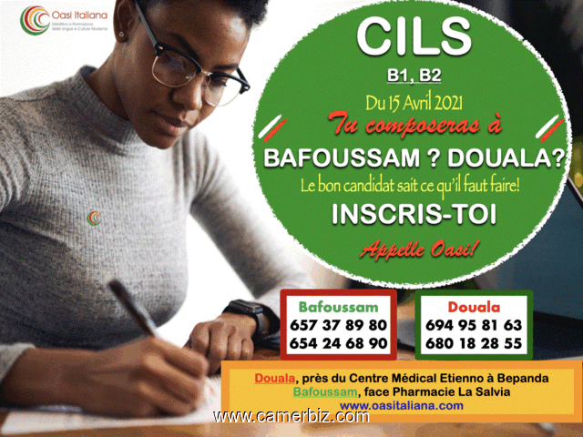 CILS DU 15 AVRIL A BAFOUSSAM ET DOUALA  - 10438