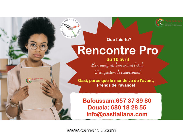 RENCONTRE PRO A DOUALA ET A BAFOUSSAM  - 10835