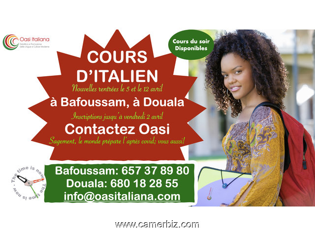 COURS D’ITALIEN A DOUALA ET A BAFOUSSAM - 10837