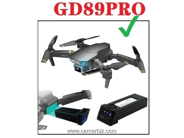 Batterie Pour Drone GD89 Pro - 1200mAh - 3,7V - 10987