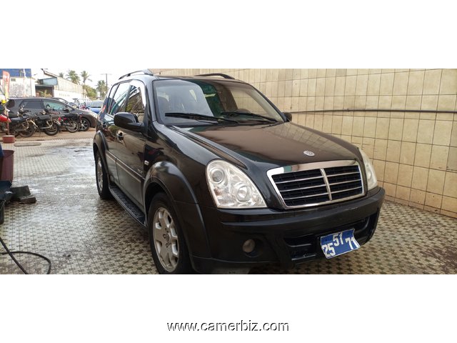 4,500,000FCFA-SSANGYONG REXTON 4X4WD-VERSION 2008-OCCASION BELGIQUE -8PLACES-FULL OPTION - 11047