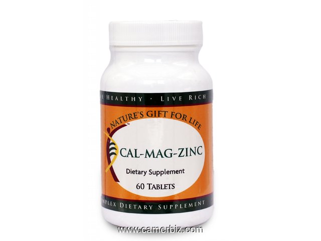 NG4L CAL-MAG-ZINC + VIT D - 60 Caps - 11354