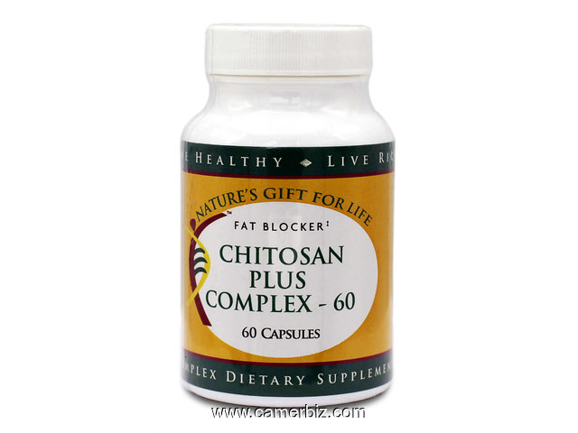 NG4L CHITOSAN PLUS COMPLEX - Complément alimentaire - 60 Capsules - 1250mg - 11491