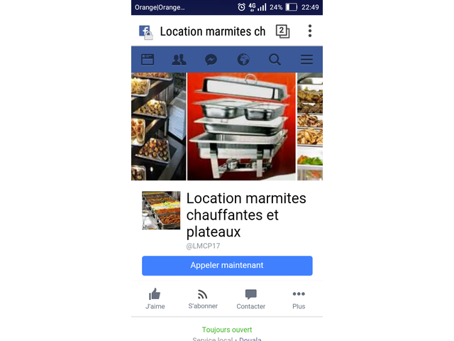 location marmites Chauffantes & Plateaux & Couverts - 1245