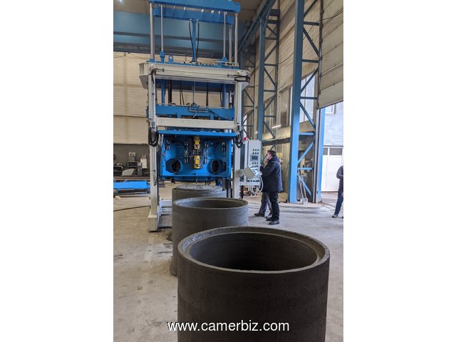 Mobile machine for the production of large concrete rings and pipes SUMAB E-12L - 13164