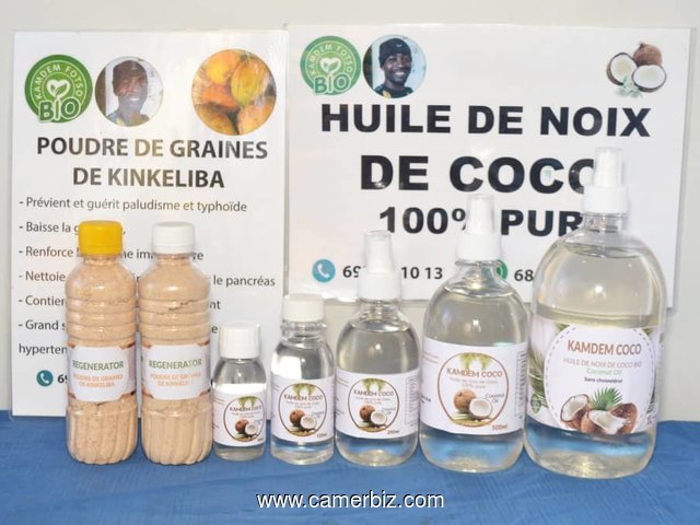 huile de Coco  100% PUR - 1404