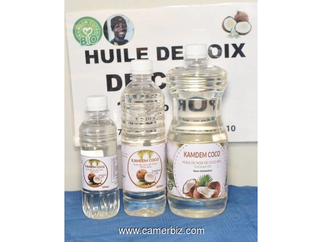 huile de Coco  100% PUR - 1404