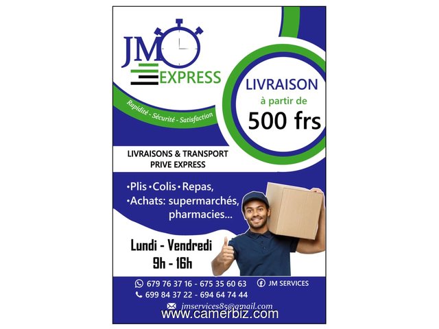 SERVICE DE LIVRAISON EXPRESS ET A DOMICILE - 15296