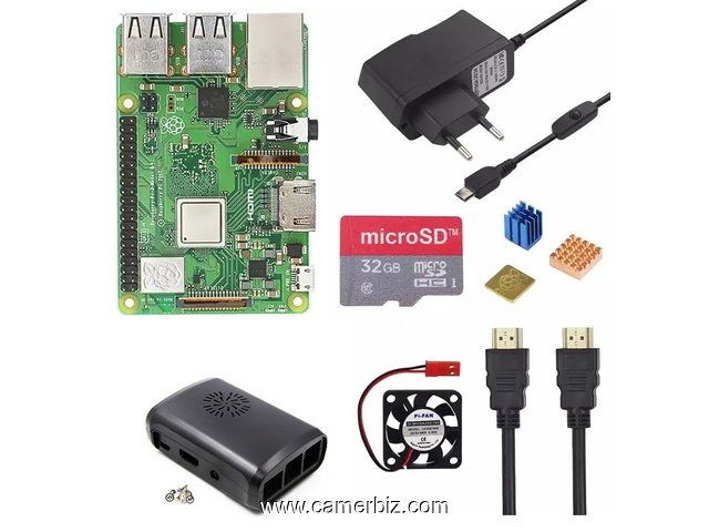 Vente des kits complets Raspberry Pi 4 - 4Gb de ram sur Douala, Cameroun - 15600