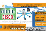 FORMATION EN RESEAU INFORMATIQUE ET CERTIFICATION CISCO CCNA - 1565
