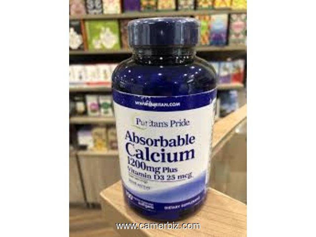 LE 3 en 1 DU CALCIUM + MAGNESIUM + VITAMINS D DES ETATS-UNIS - 15752