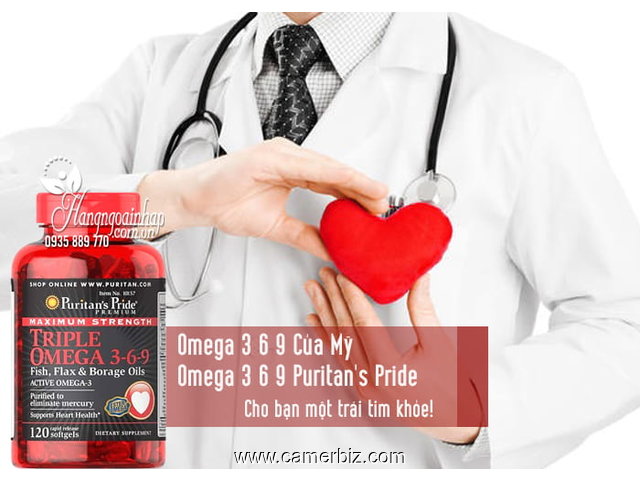 OMEGA-3- 6- 9  BELLE COMBINAISON DE 3 EN 1  POUR LA SANTE DU COEUR - 15782