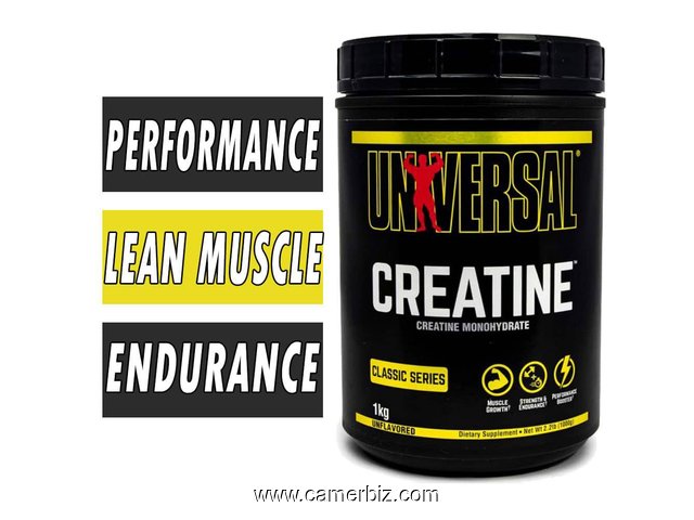 LA CREATINE = ENERGIE  ET PERFORMANCE POUR NOTRE CORPS - 15815