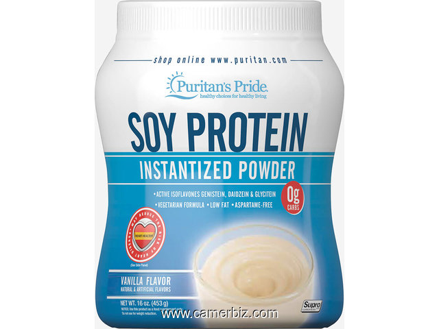 SPORT &  FITNESS  AVEC   PROTEINE  DE  SOJA  EN  POUDRE  / SOY PROTEIN IN POWDER - 15974