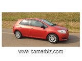 2009 Toyota Auris(Blade) Full Option à Vendre à Yaounde - 15990