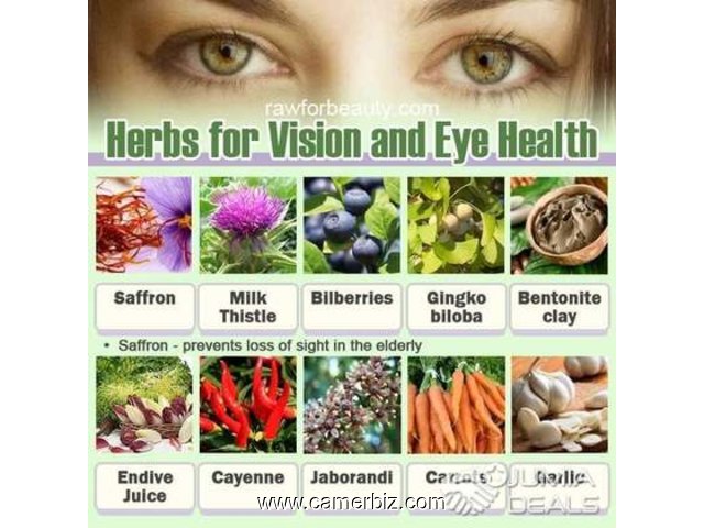 LES  COMPLEMENTS  ALIMENTAIRES   POUR  LES  YEUX - LES HERBAL VISION / LUTEIN - 16036