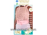 Blouse fashion 2 tons couleur pêche T38 4.990 F CFA (CS0010) - 16088