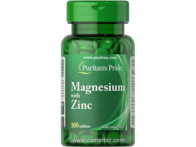 VITAMINE  ZINC - MAGNESIUM :   COMBINAISON 2 en 1  - 16175